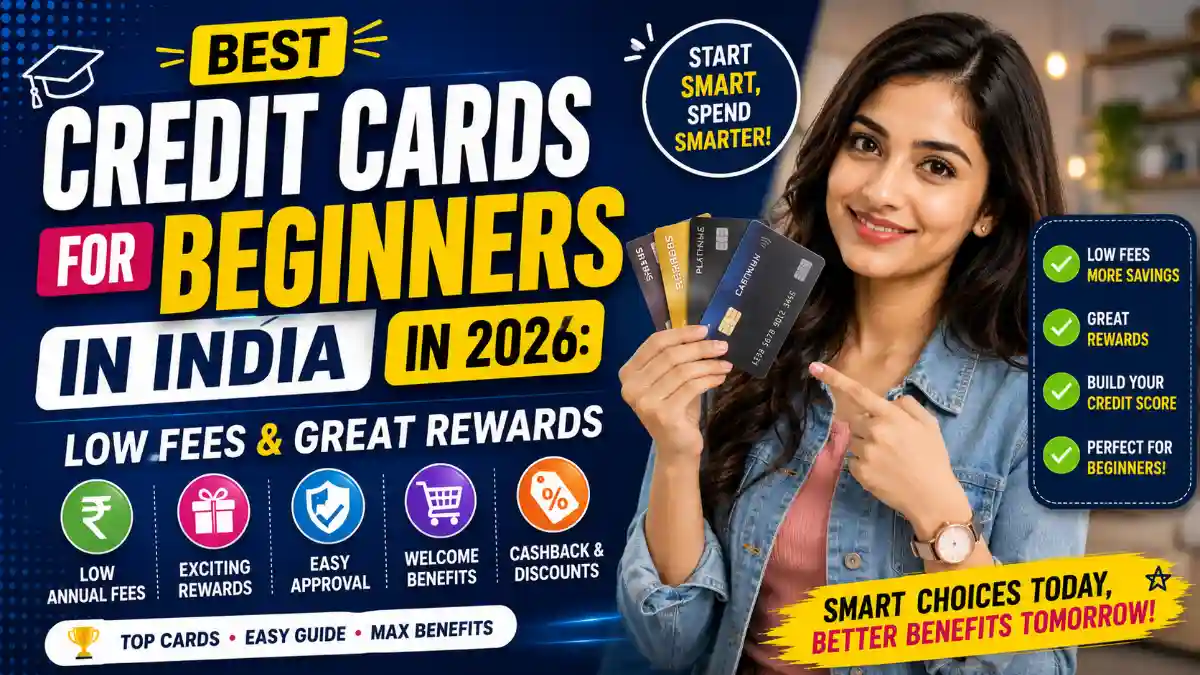 Best Credit Cards for Beginners in India in 2026: Low Fees & Great Rewards